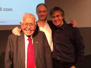 Marc Gafni, Mauk Pieper & Paul de Blot at Nijenrode University