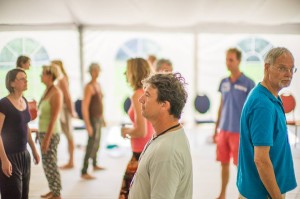 Harry de Bont (on the right in blue t-shirt), CIW Board Member Philippe Joannis, and more participants